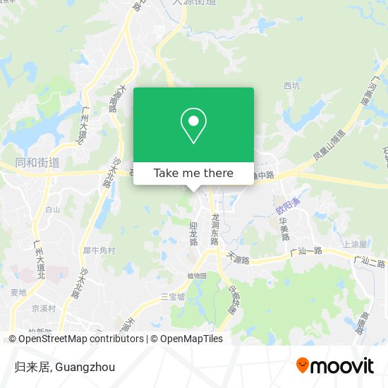 归来居 map