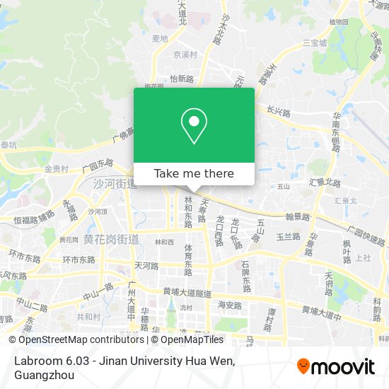 Labroom 6.03 - Jinan University Hua Wen map