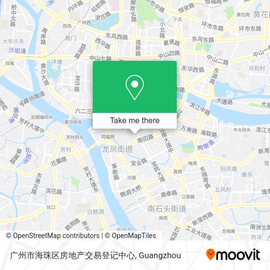 广州市海珠区房地产交易登记中心 map