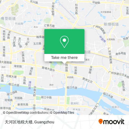 天河区地税大楼 map