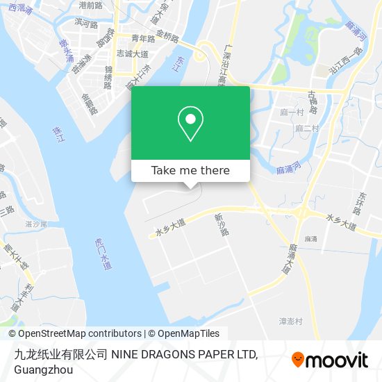 九龙纸业有限公司 NINE DRAGONS PAPER LTD map