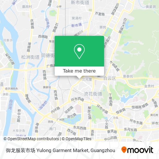 御龙服装市场 Yulong Garment Market map
