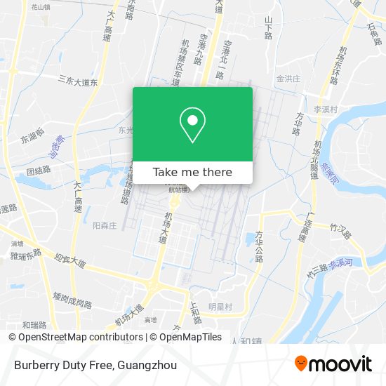 Burberry Duty Free map