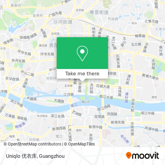 Uniqlo 优衣库 map