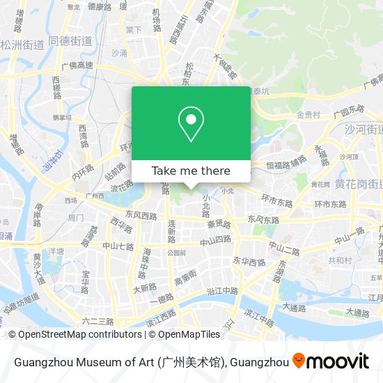 Guangzhou Museum of Art (广州美术馆) map