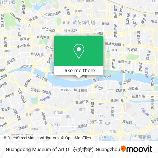 Guangdong Museum of Art (广东美术馆) map