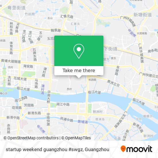 startup weekend guangzhou #swgz map