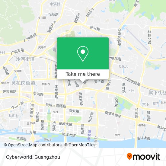 Cyberworld map