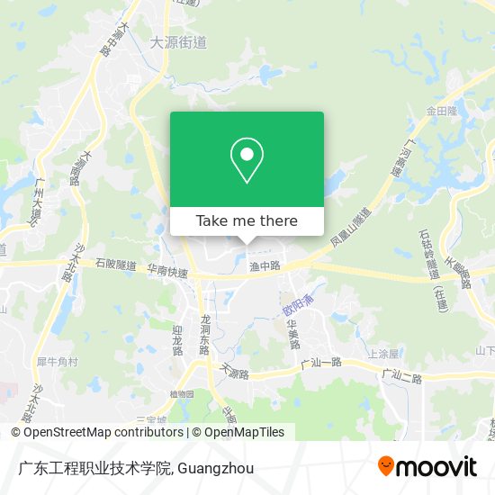 广东工程职业技术学院 map