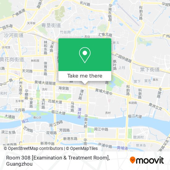 Room 308 [Examination & Treatment Room] map
