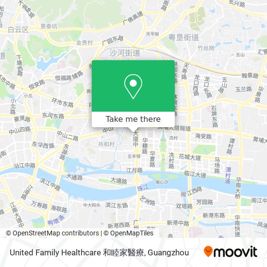 United Family Healthcare 和睦家醫療 map