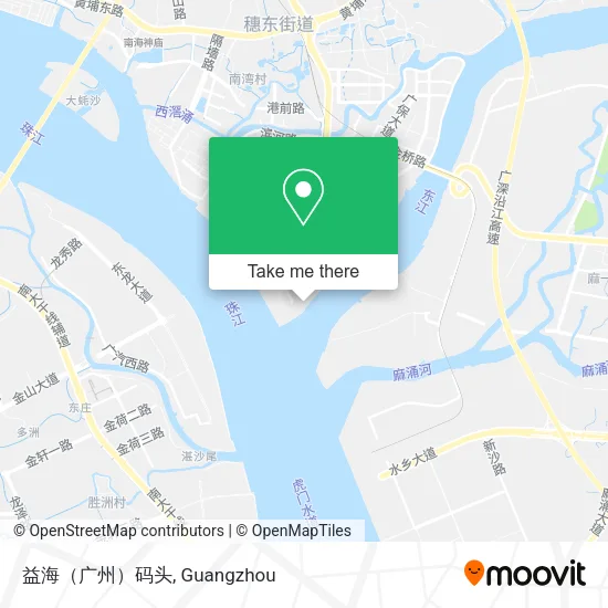 益海（广州）码头 map
