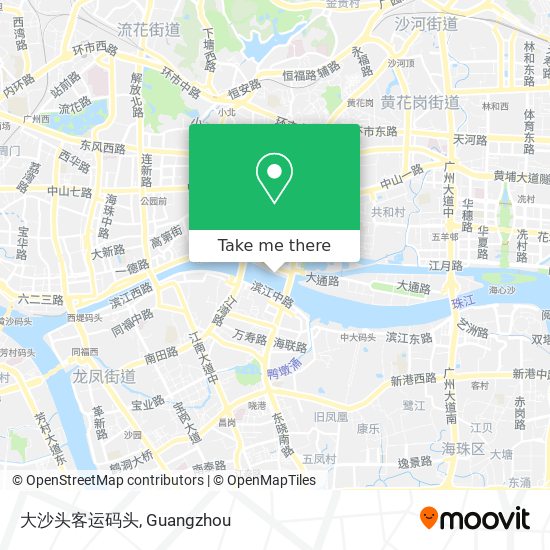 大沙头客运码头 map