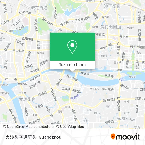 大沙头客运码头 map