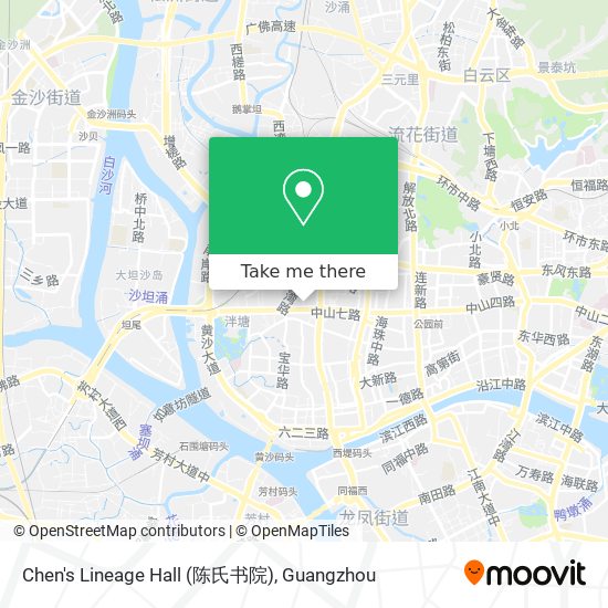 Chen's Lineage Hall (陈氏书院) map