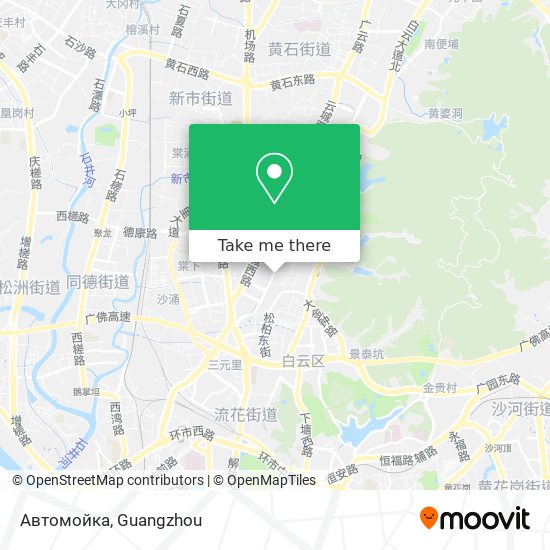 Автомойка map