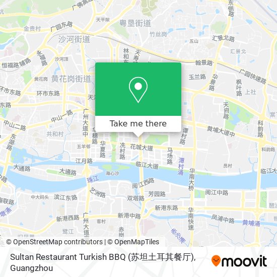 Sultan Restaurant Turkish BBQ (苏坦土耳其餐厅) map