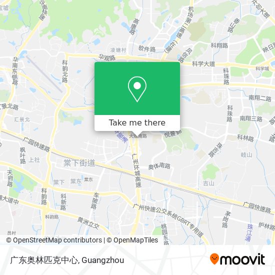 广东奥林匹克中心 map