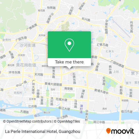 La Perle International Hotel map