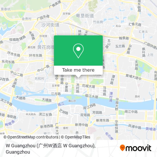 W Guangzhou (广州W酒店 W Guangzhou) map
