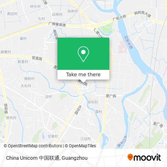 China Unicom 中国联通 map