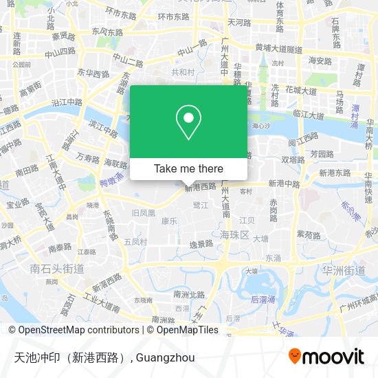 天池冲印（新港西路） map