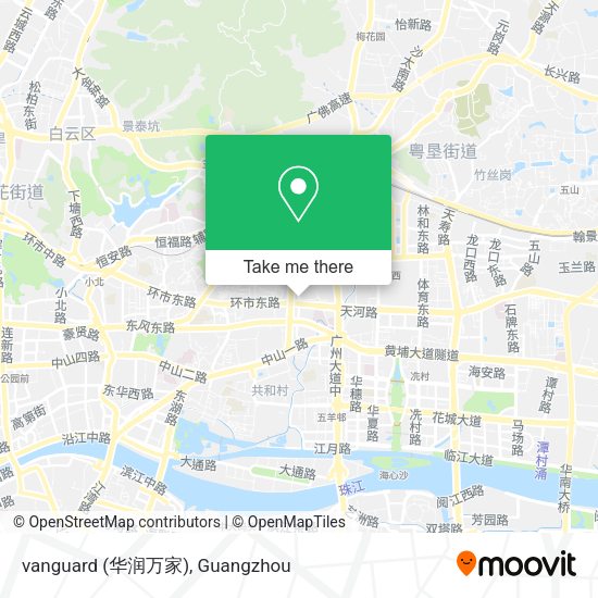 vanguard (华润万家) map