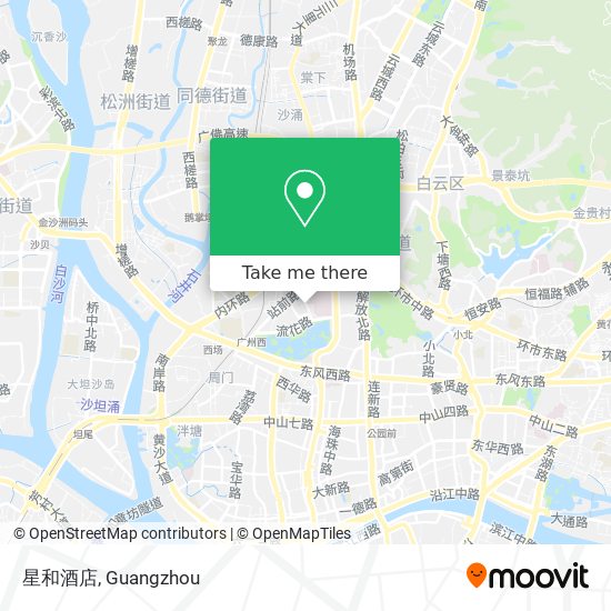 星和酒店 map