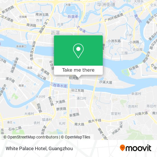 White Palace Hotel map