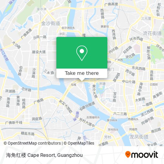 海角红楼 Cape Resort map