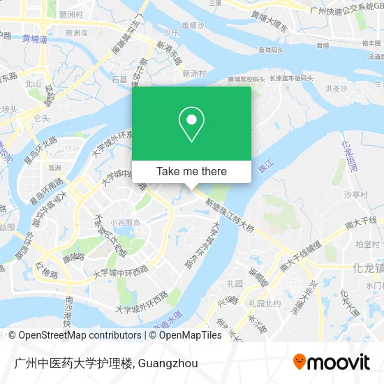 广州中医药大学护理楼 map