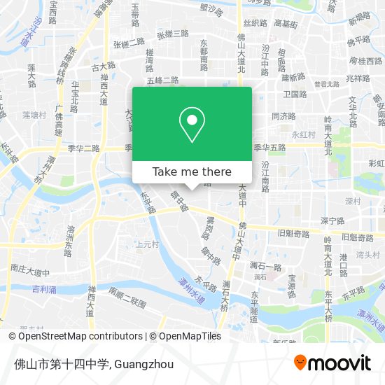 佛山市第十四中学 map