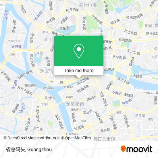 省总码头 map