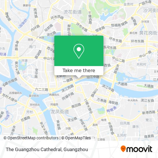The Guangzhou Cathedral map