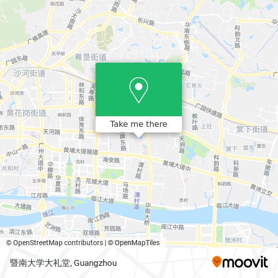暨南大学大礼堂 map