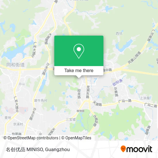 名创优品 MINISO map