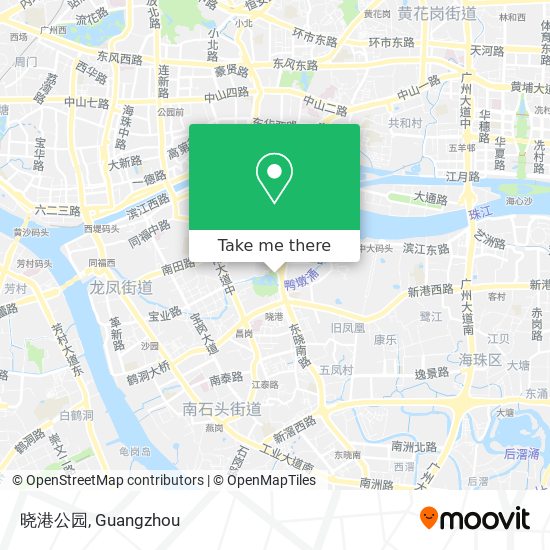 晓港公园 map