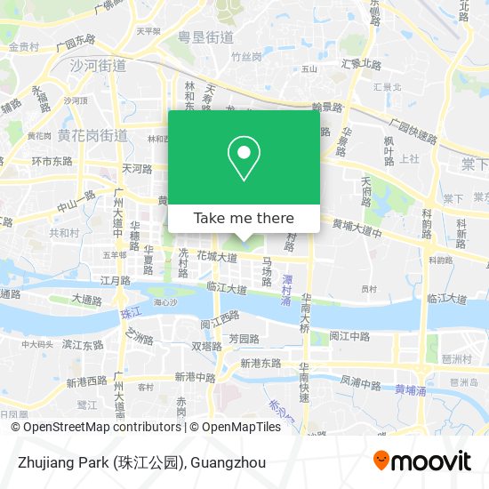 Zhujiang Park (珠江公园) map