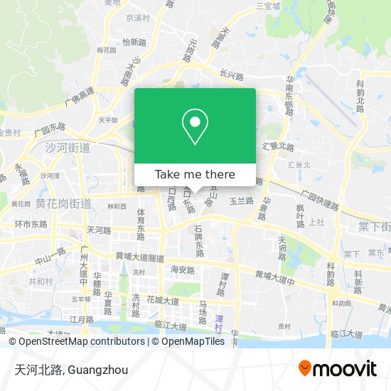 天河北路 map