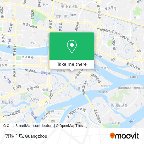 万胜广场 map