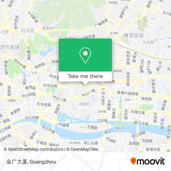 金广大厦 map