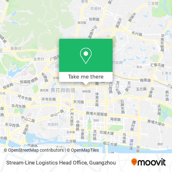Stream-Line Logistics Head Office map