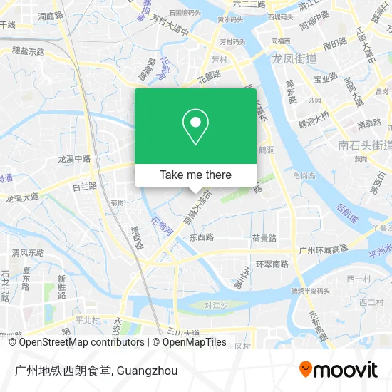 广州地铁西朗食堂 map