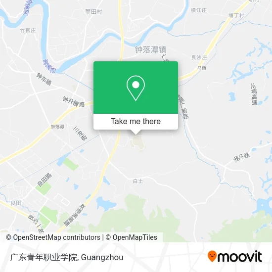广东青年职业学院 map