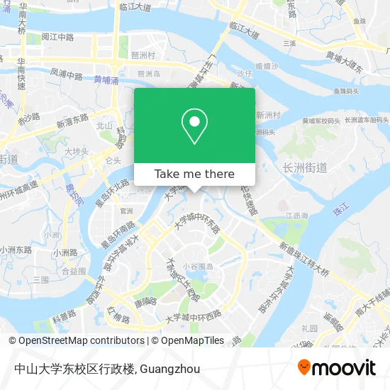 中山大学东校区行政楼 map