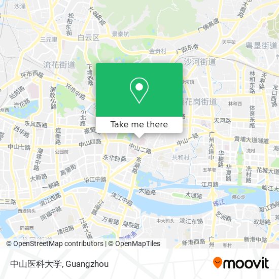 中山医科大学 map