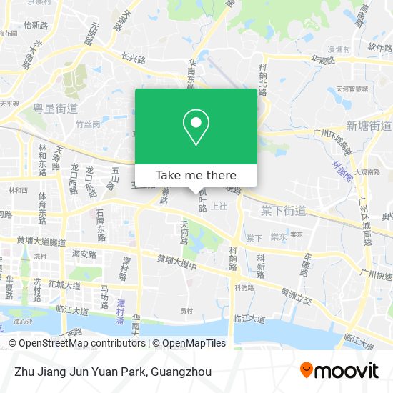 Zhu Jiang Jun Yuan Park map