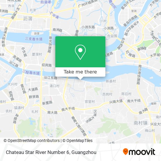 Chateau Star River Number 6 map