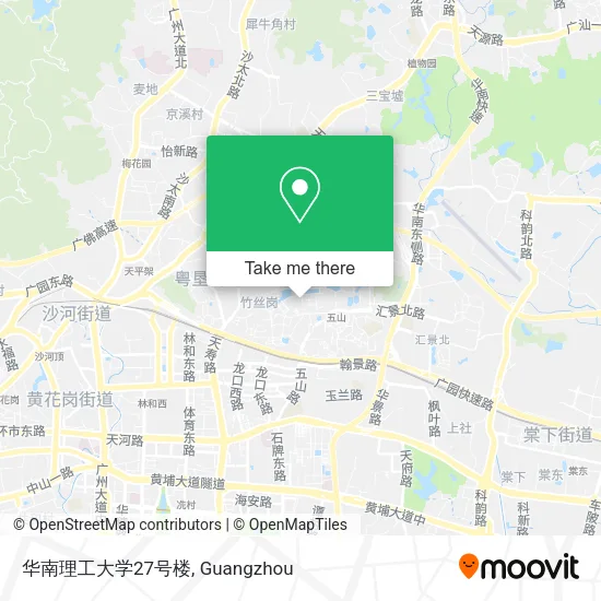 华南理工大学27号楼 map
