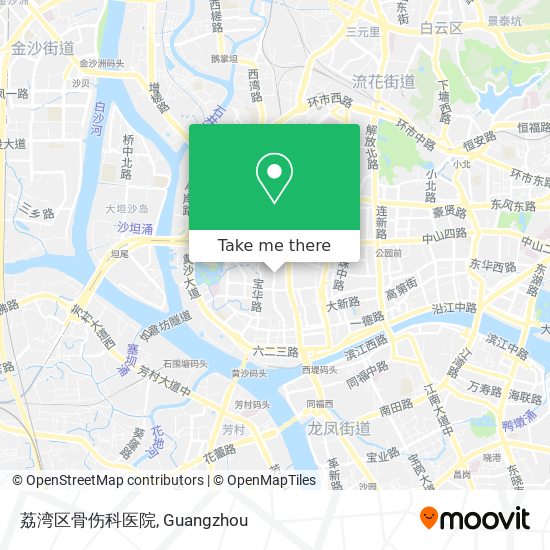 荔湾区骨伤科医院 map